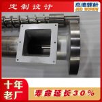 杰德 PET/PP打包带挤出机螺杆机筒 型号齐全 电镀合金  塑化优良 保质出货-赢博官方网站，挤出机螺杆，注塑机螺杆，舟山螺杆，螺杆厂